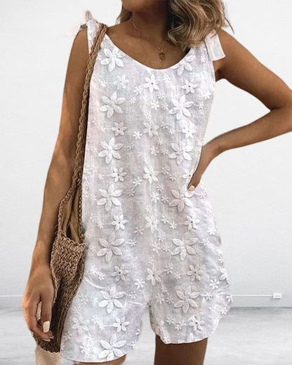 Levoire | Combinaison Décontractée Avec Bande En Dentelle