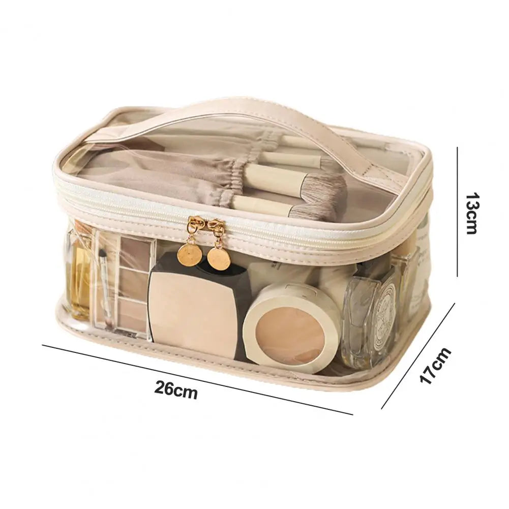 Levoire | Grande Trousse De Maquillage Étanche En Pvc Transparent