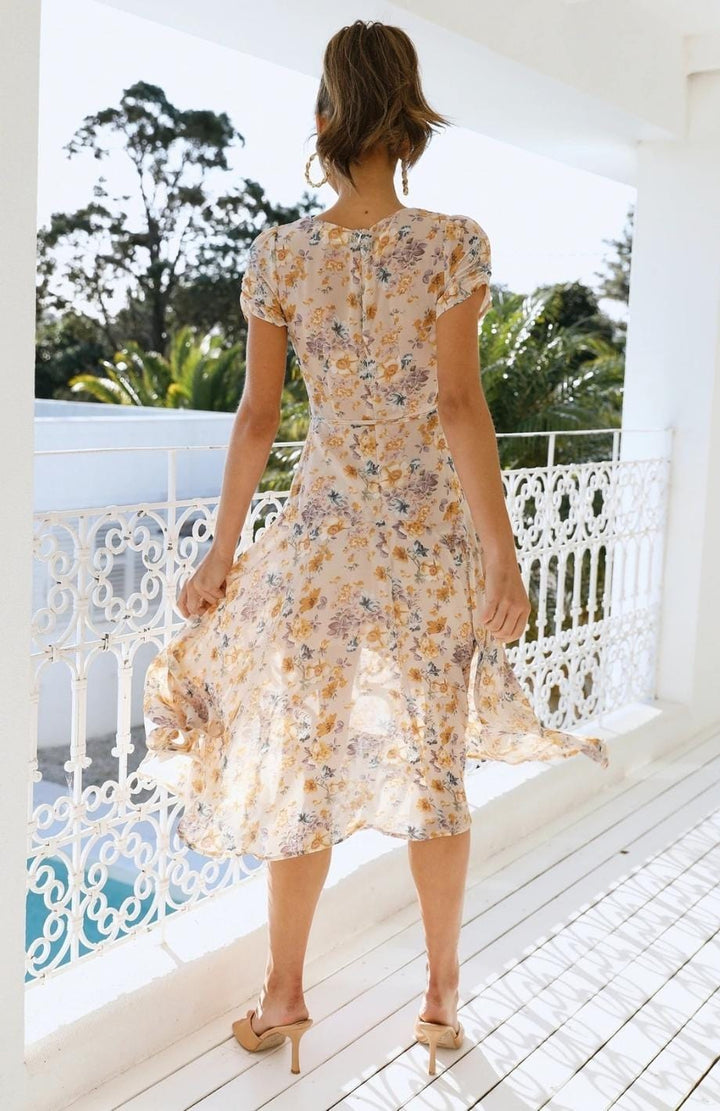 Levoire | Robe Midi, Idéale Pour Le Printemps Et Un Usage Quotidien