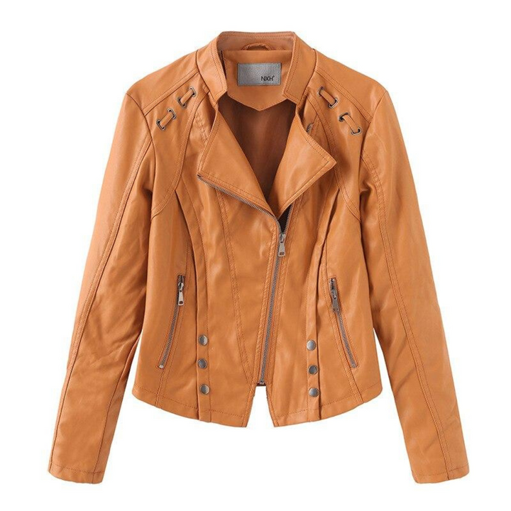 Levoire | Veste de moto pour femmes Braun
