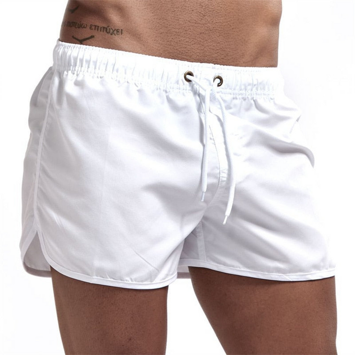 Levoire | Shorts de bain pour hommes Couleurs vives et confortables pour hommes Blanc