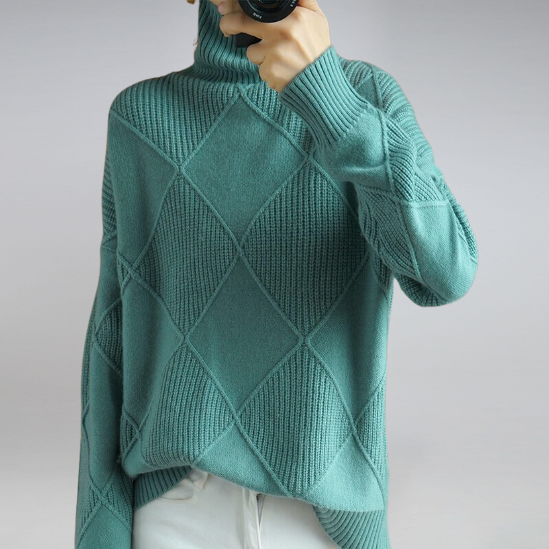 Levoire | Manteau Laine Femme Turquoise