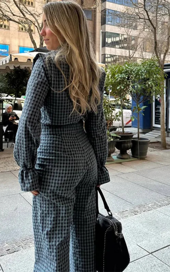 Levoire | Pantalon Femme Élégant Rénové Design Vintage