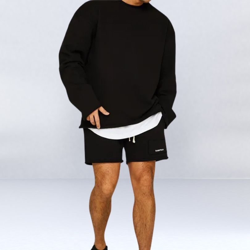 Levoire | Ensemble Confortable Pour Hommes Noir