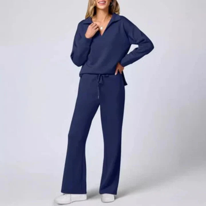 Levoire | Lounge Deux pièces pour femmes Confortable Bleu