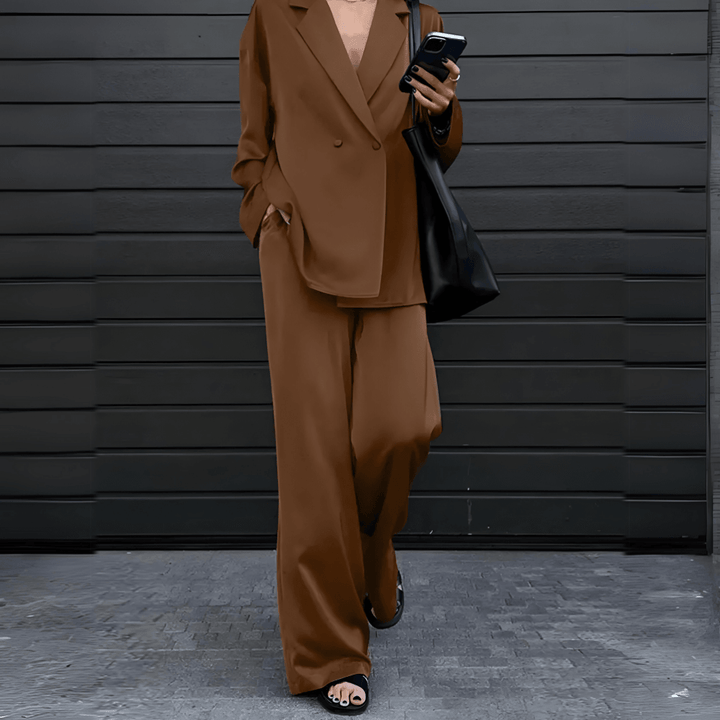 Levoire | Grande Taille, Ensemble De Bureau Bi-Matière Khaki