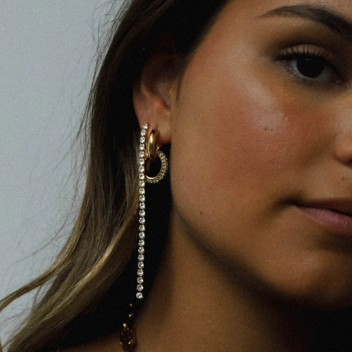 Levoire | Collier Boucles D'Oreilles Design De Pierre Élégant