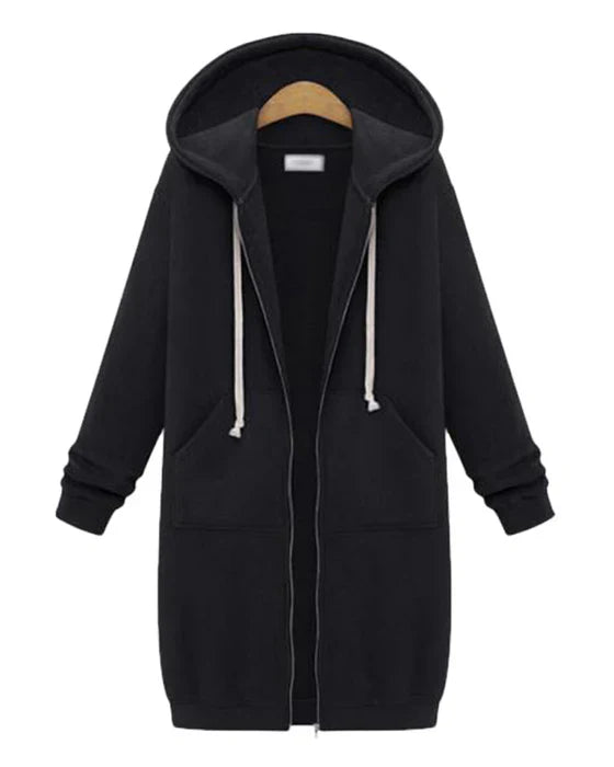 Levoire | Sweat À Capuche Avec Fermeture À Glissière Noir
