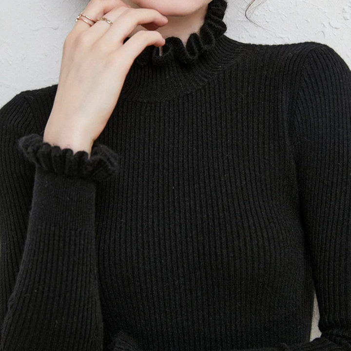 Levoire | Pull De Transition Élégant Printemps Noir
