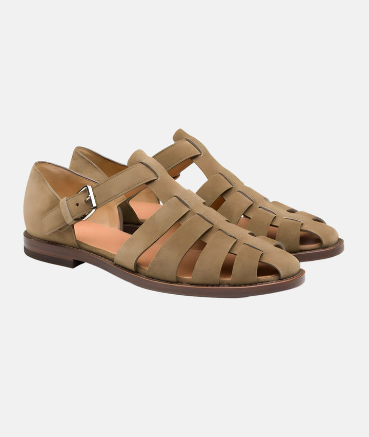 Levoire | Sandales À Lanières Avec Une Coupe Élégante Khaki