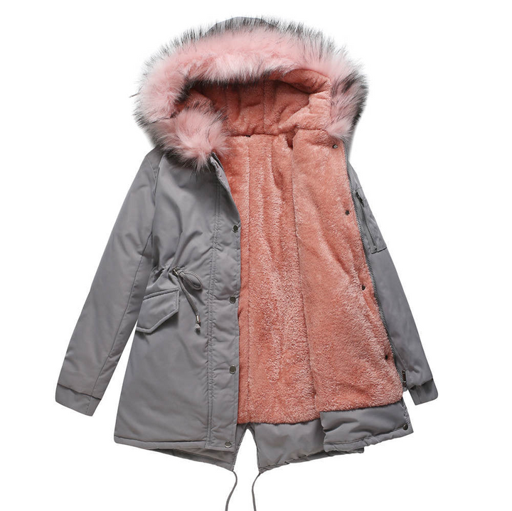 Levoire | Parka Femmes Capuche Gris