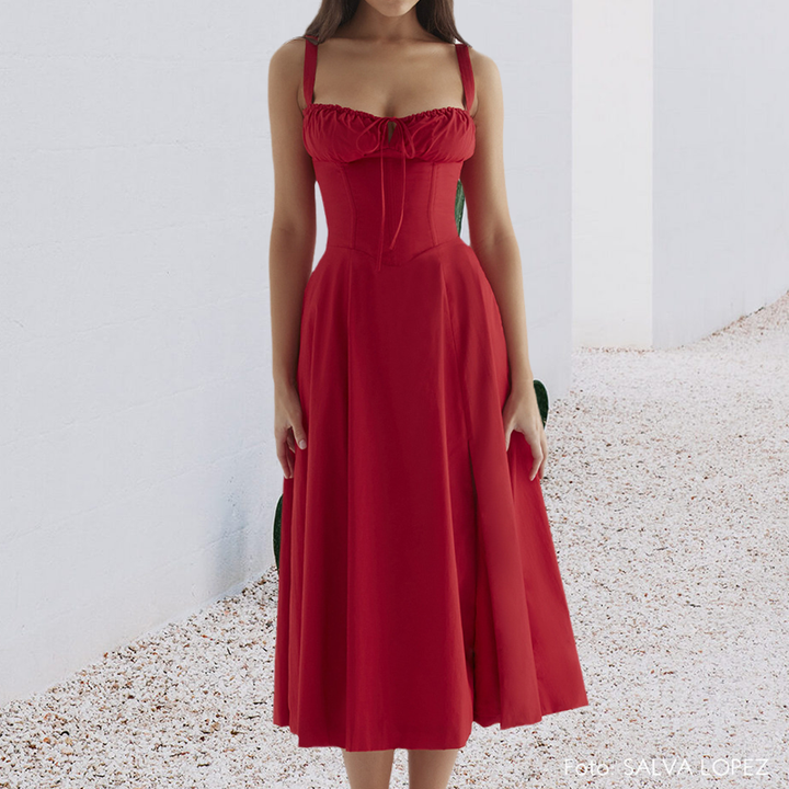 Levoire | Robe d'Été Avec Détails Corset