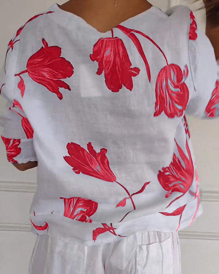 Levoire | Femmes Haut À Imprimé Floral