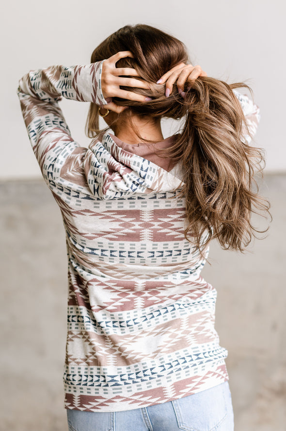 Levoire | Doppelhood Sweatshirt Rose Poudré