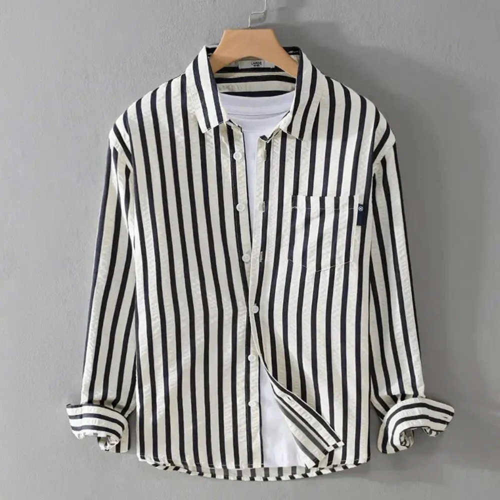 Levoire | Rayures Intemporelles Pour Un Look Moderne Pour Le Printemps Noir