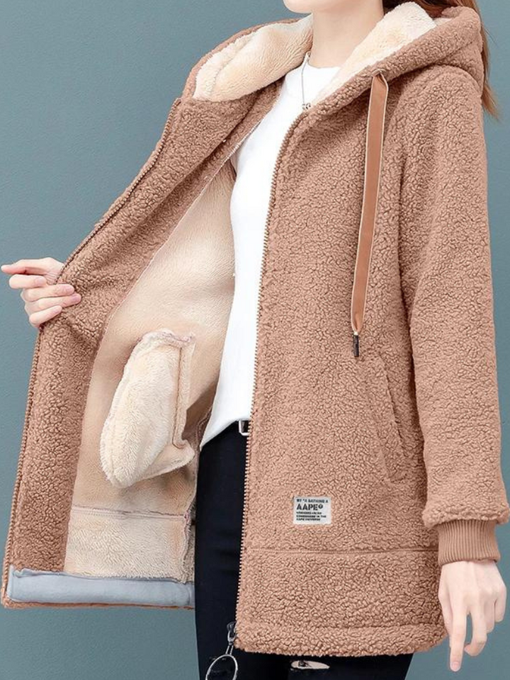 Levoire | Veste à capuche en polaire