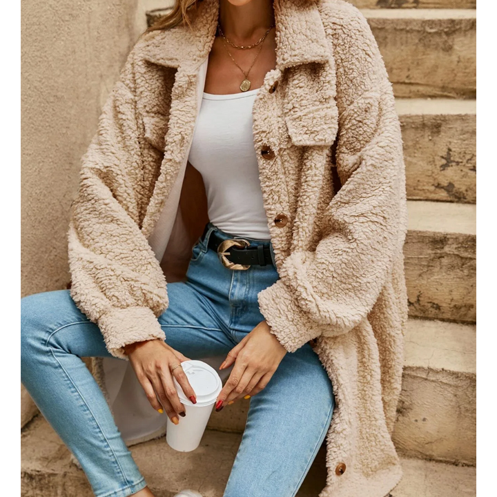 Levoire | Manteau Câlin Long Beige
