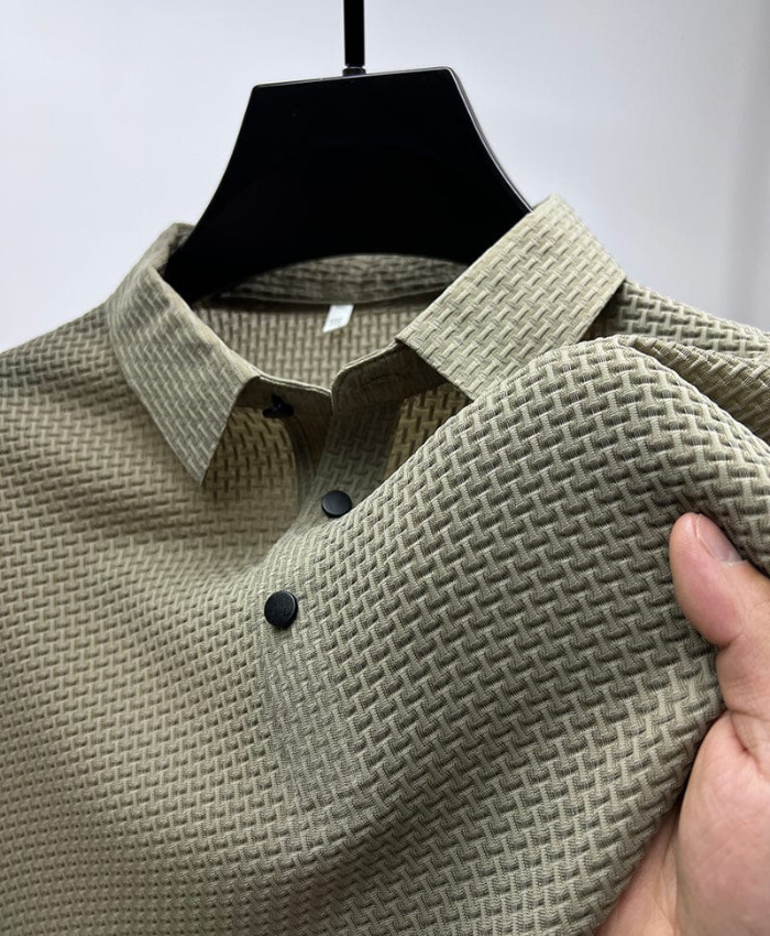Levoire | No Polo Manches Courtes FR Hommes Beige