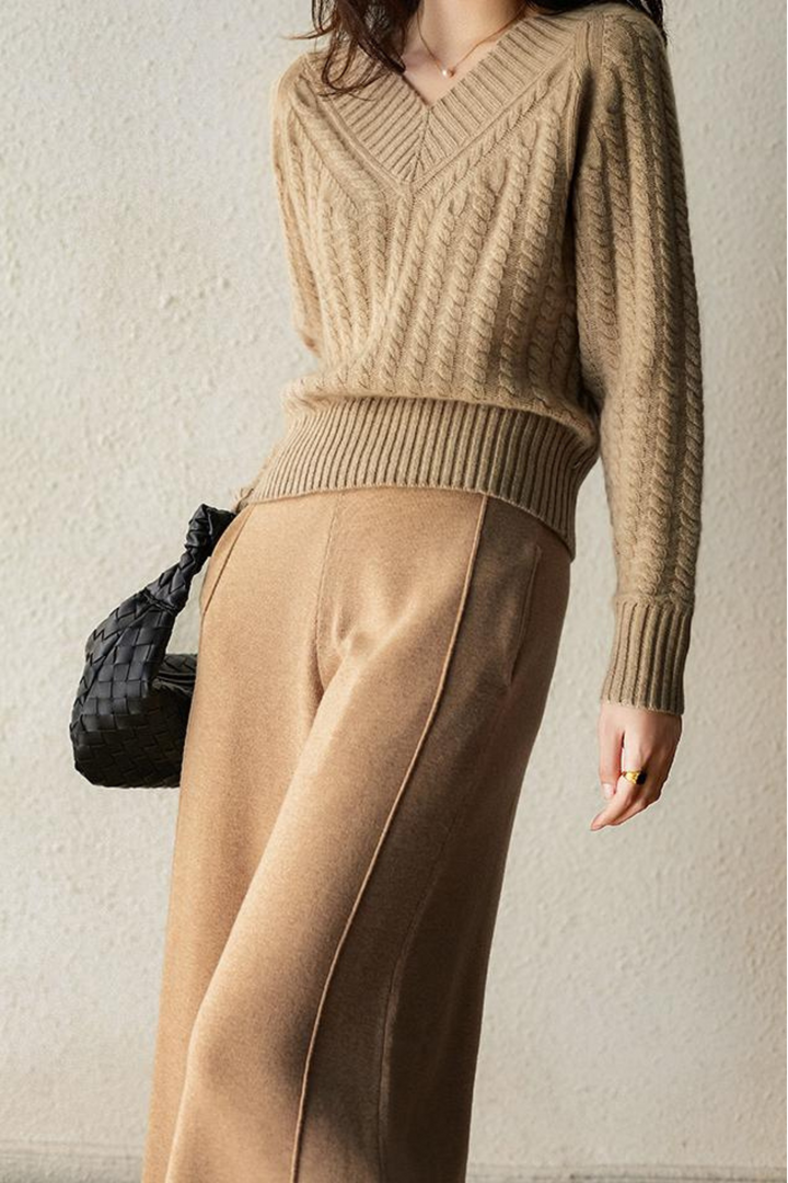Levoire | Pull En Tricot Avec Décolleté Femmes