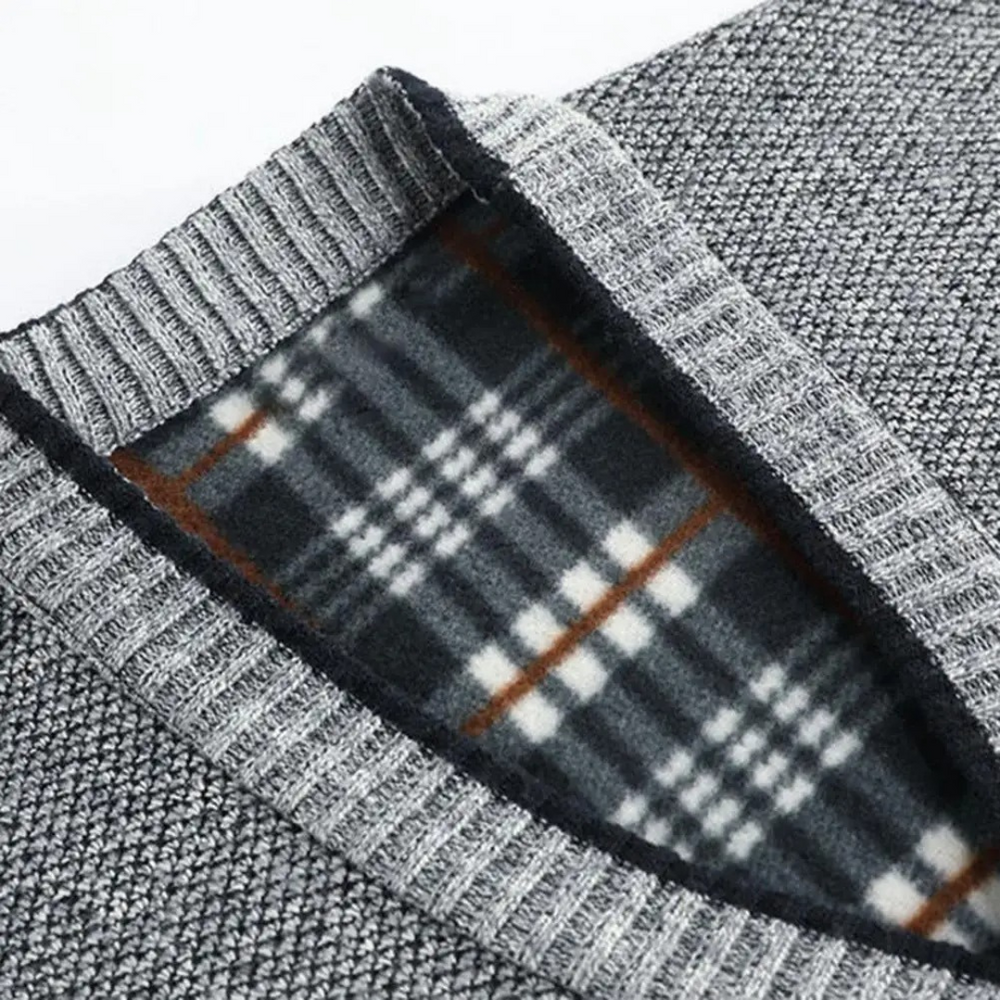 Levoire | Rento Manches Longues V Encolure En V Avec Bouton Et Poches