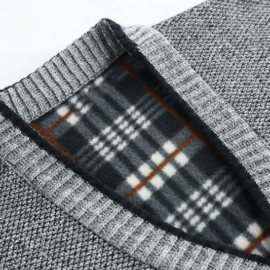 Levoire | Rento Manches Longues V Encolure En V Avec Bouton Et Poches