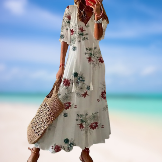 Levoire | Robe longue style Boho Motif 1