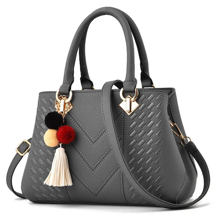 Levoire | Vin Tote Bag Pour Femmes Gris 28x12x19cm