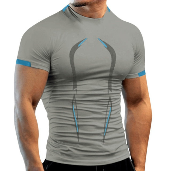 Levoire | T-Shirt de sport pour hommes Gris clair