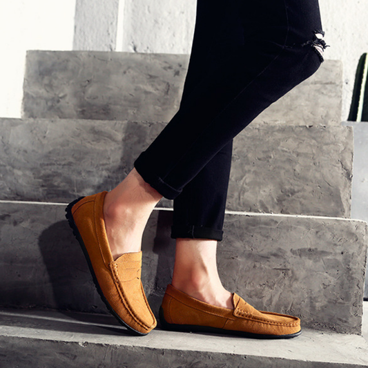 Levoire | Mocassin effet cuir suédé