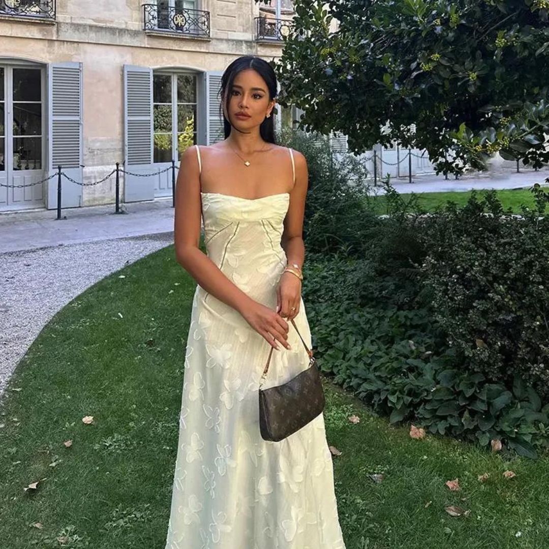Levoire | Robe longue sans bretelles pour femmes - Blanc
