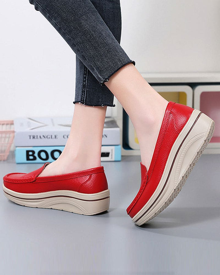 Levoire | Chaussures Au Style Britannique Sur Une Plateforme
