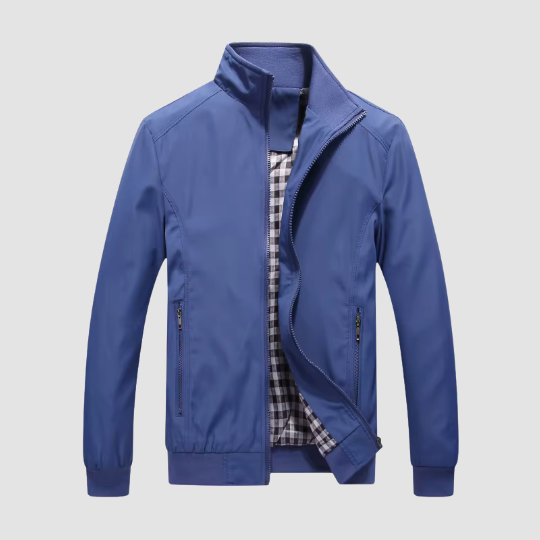 Levoire | Veste Bomber De Loisirs Pour Hommes Bleu