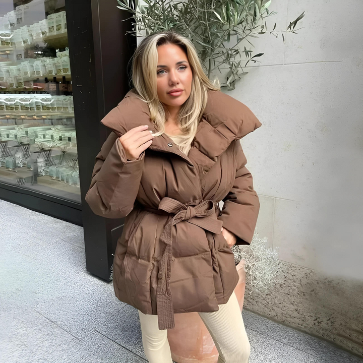 Levoire | Veste élégante Braun