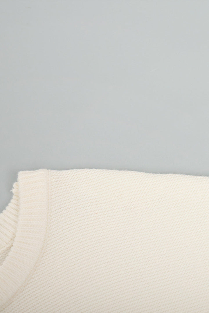 Levoire | Grande Taille Pull Avec Col Rond Dans Une Couleur De Base
