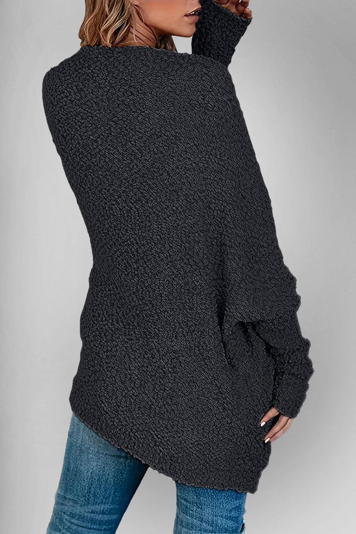 Levoire | Doppel Take Offene Front Long Manches Cardigan Avec Poches