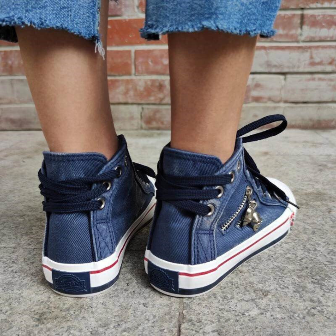 Levoire | Chaussures En Denim Élégantes