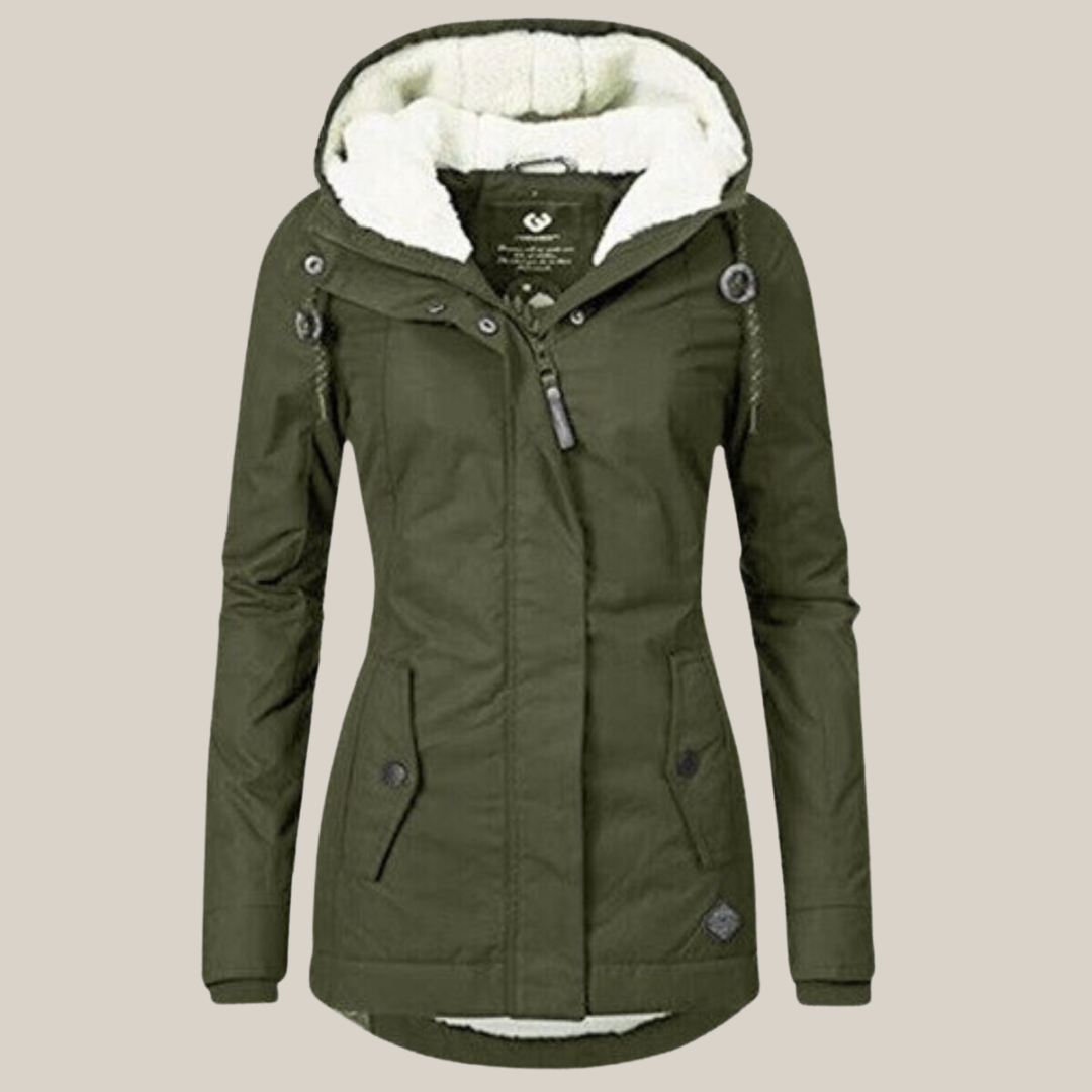 Levoire | Veste Matelassée Doublée Vert