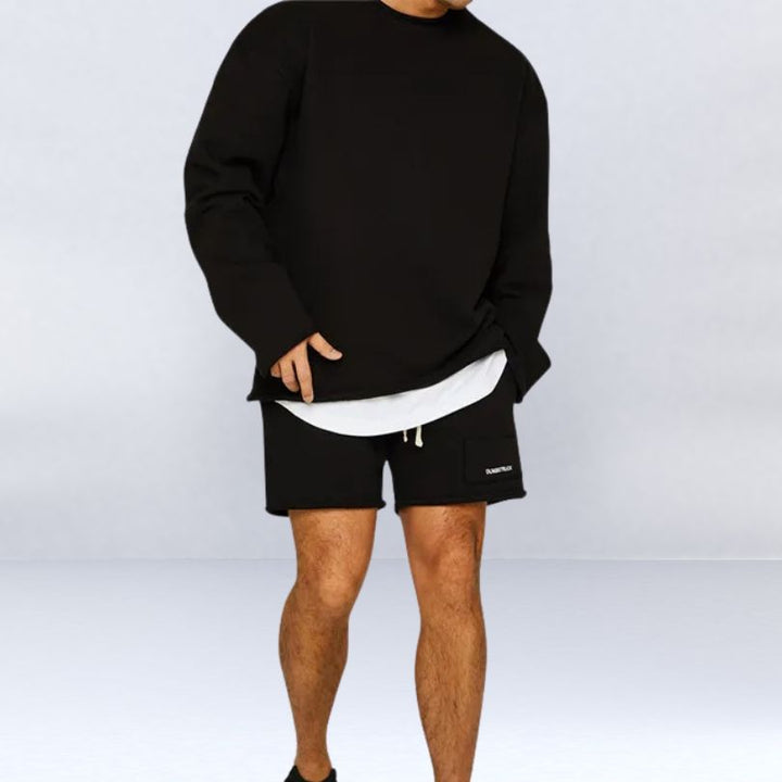 Levoire | Ensemble Confortable Pour Homme Noir