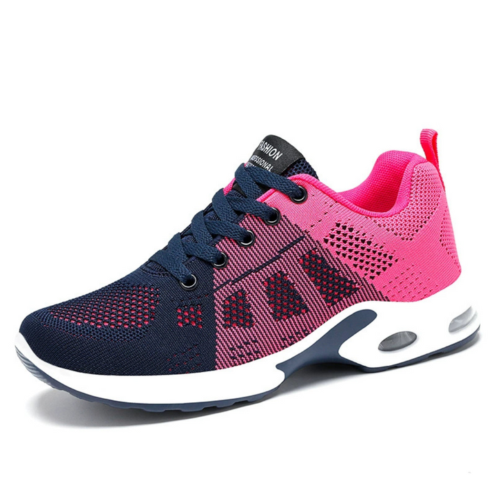Levoire | Chaussures De Sport Respirantes Avec Semelle Amortissante Pour Femmes Bleu Rose