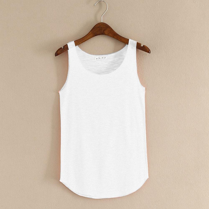 Levoire | Débardeur avec Tissu Légère et Confortable pour Femmes Blanc