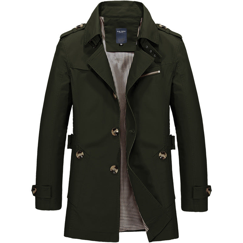 Levoire | Veste De Vent Élégante Vert