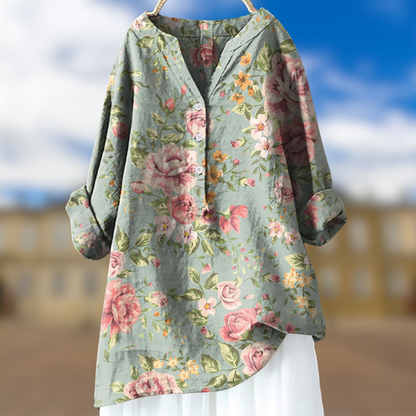 Levoire | Blouse femme à thème floral Motif 1