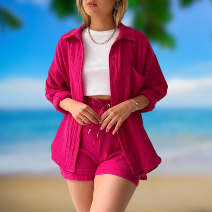 Levoire | Ensemble comodo effet plissé