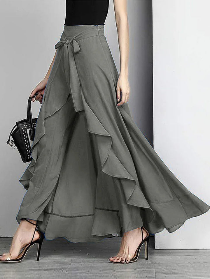 Levoire | Pantalons Palazzo Détente Pour Femmes Gris