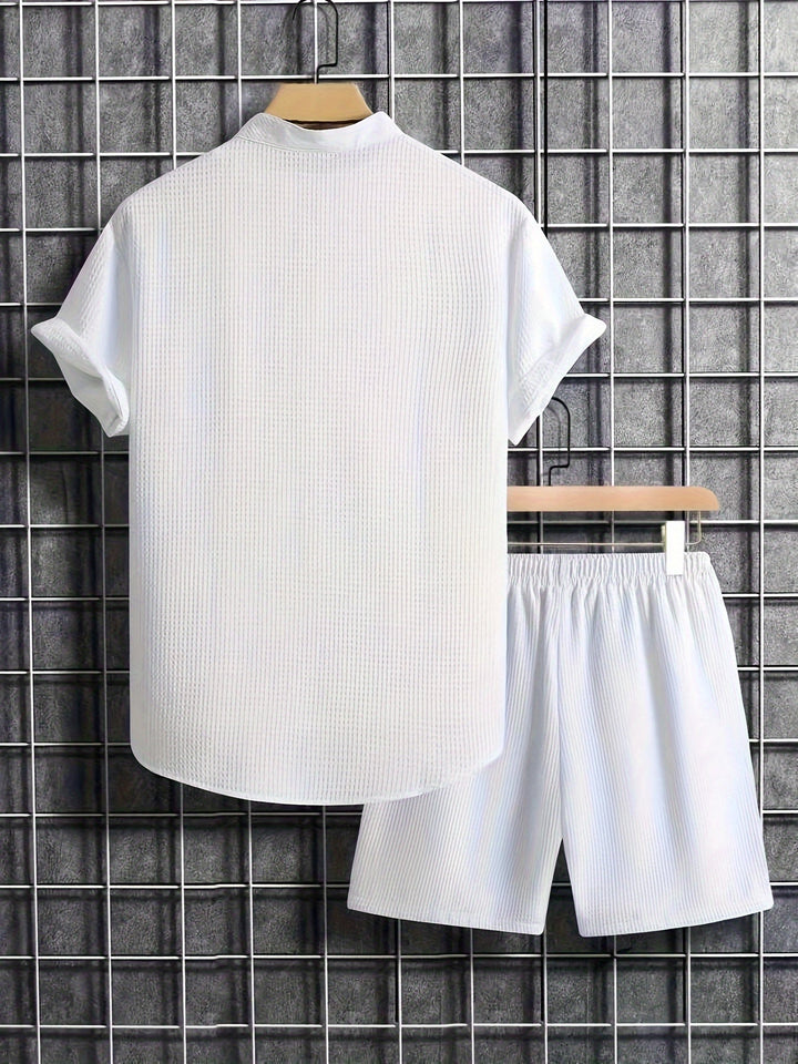 Levoire | Chemise De Golf Blanche & Shorts