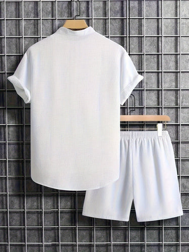 Levoire | Chemise De Golf Blanche & Shorts