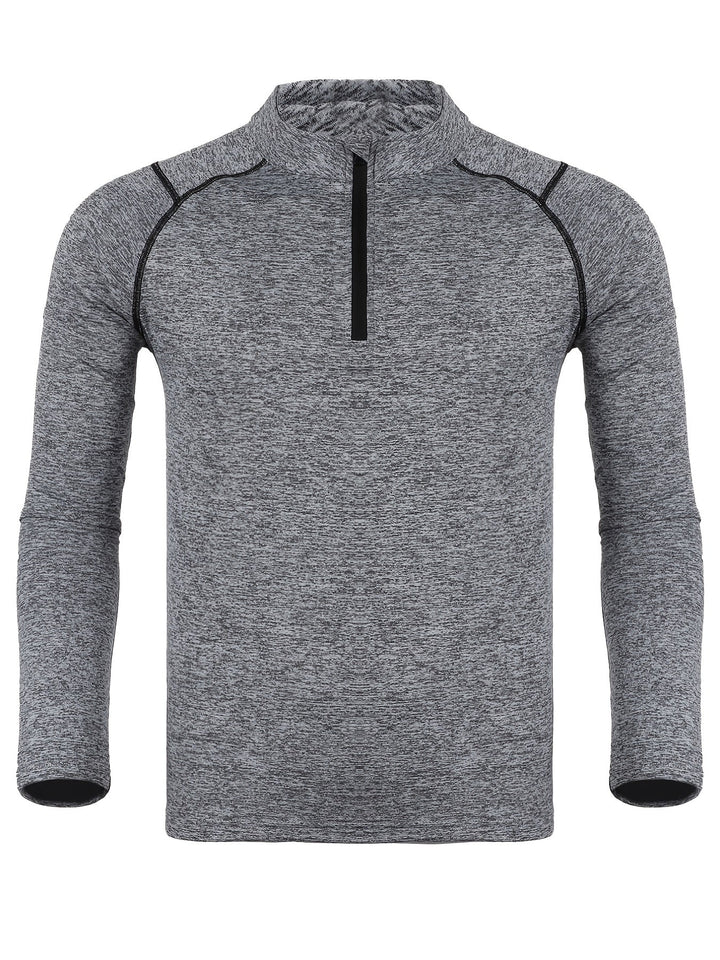 Levoire | T-Shirt De Sport Pour Hommes Chaud À Manches Longues