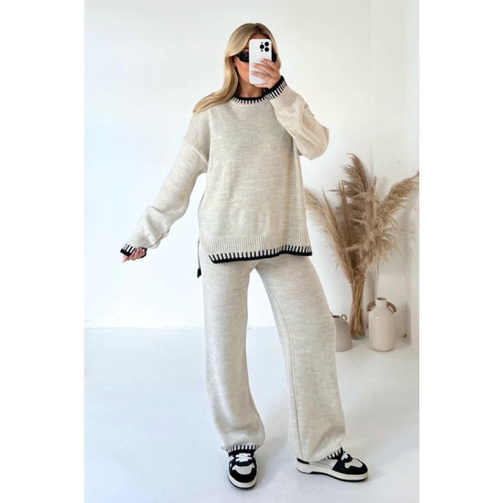 Levoire | Ensemble Élégant Et Confortable Beige