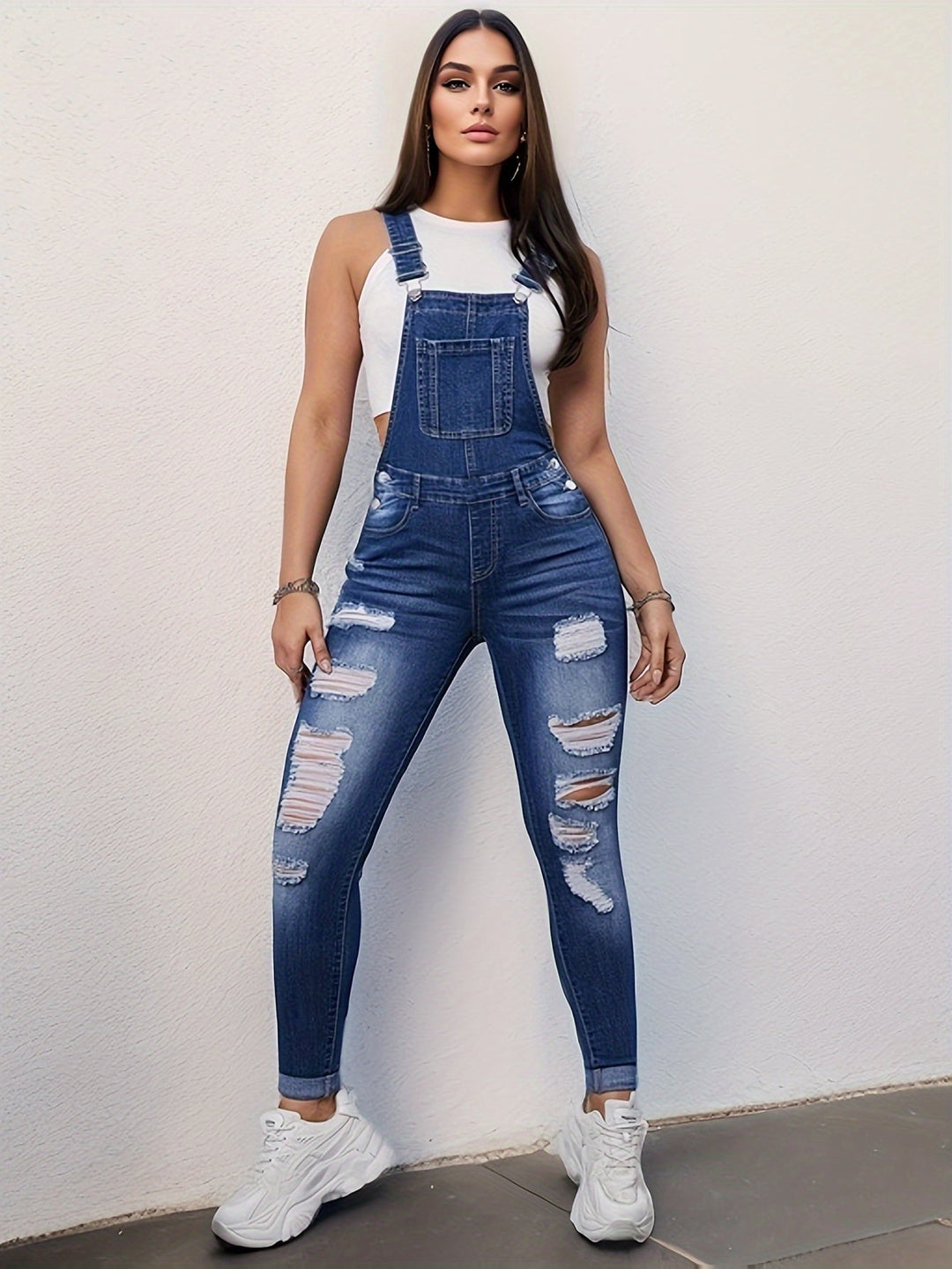 Levoire | Bleu Denim Salopette