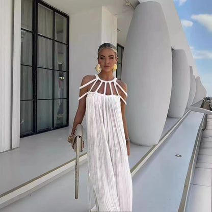 Levoire | Robe Longue À Coupe Fluide Blanc Taille unique (34-46)